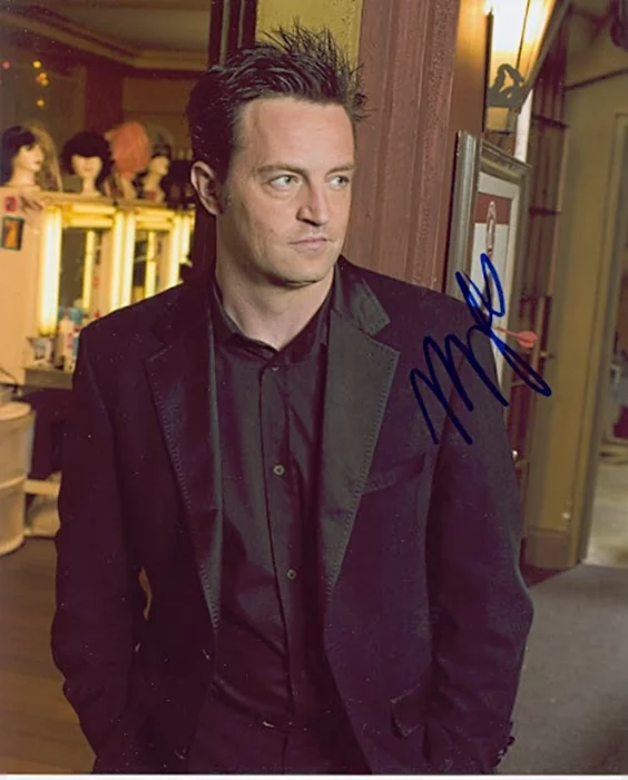 Matthew Perry autograph