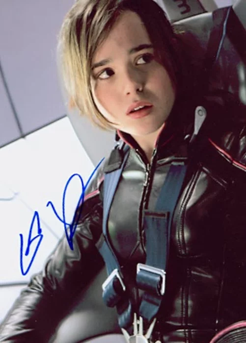 Ellen Page autograph