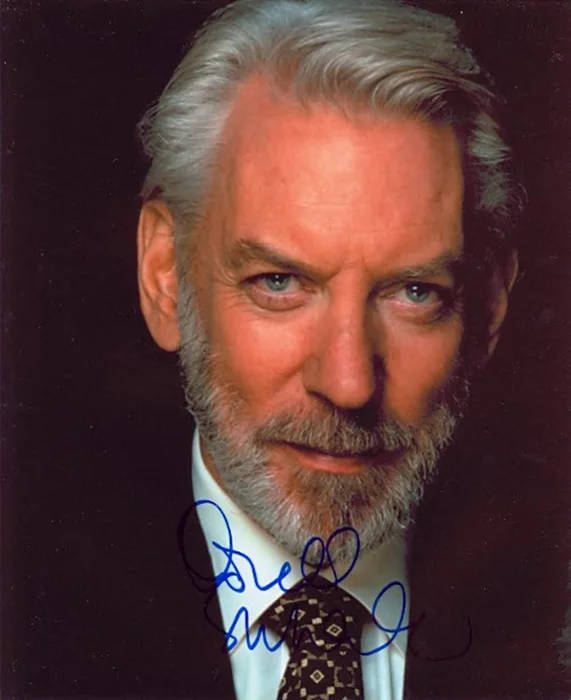 Donald Sutherland autograph