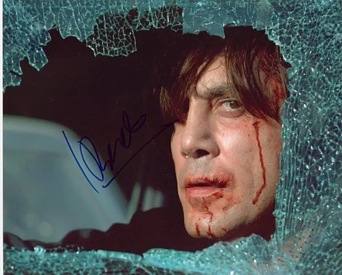 Javier Bardem autograph