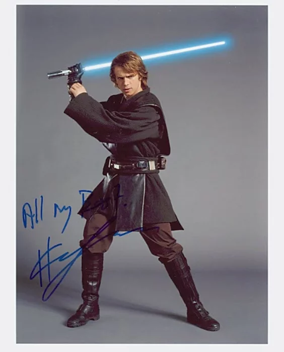 Hayden Christensen autograph