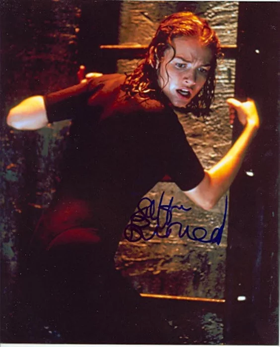 Saffron Burrows autograph