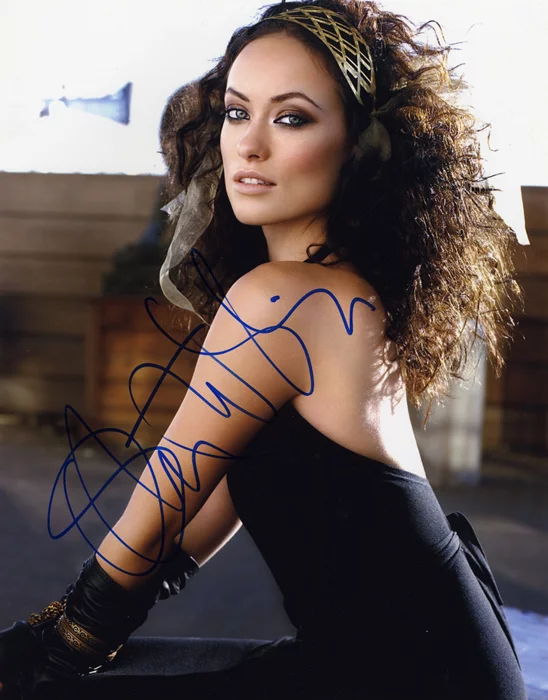Olivia Wilde autograph