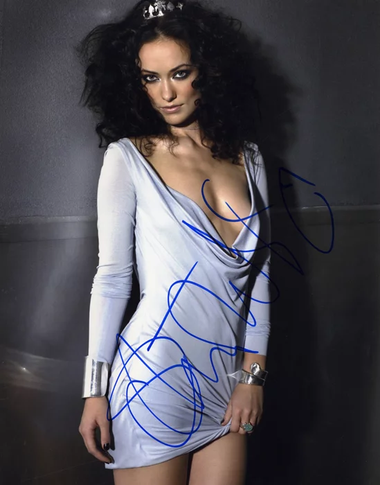 Olivia Wilde autograph