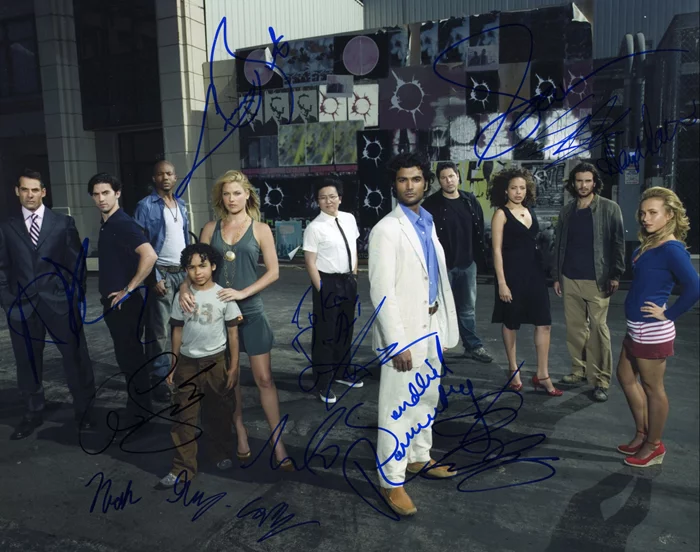 Heroes autograph