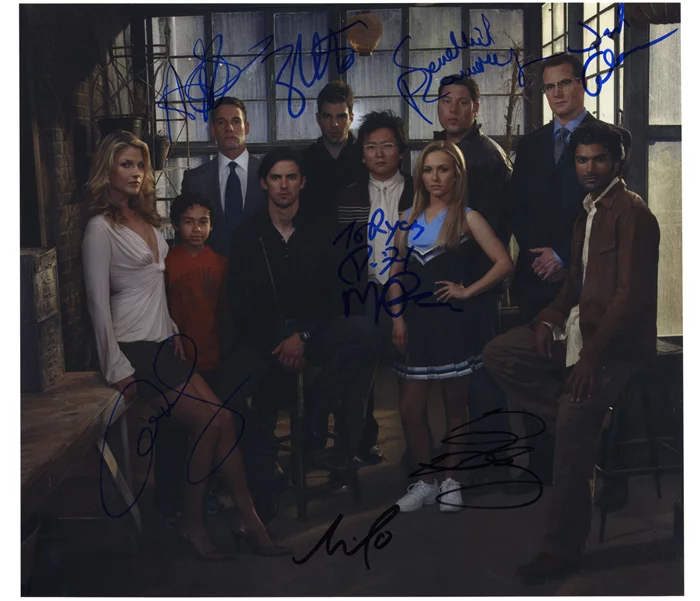 Heroes autograph