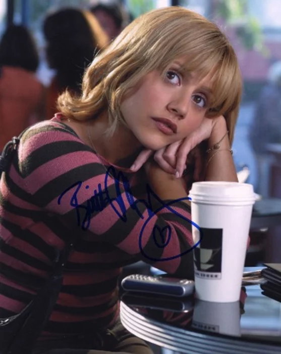 Brittany Murphy autograph