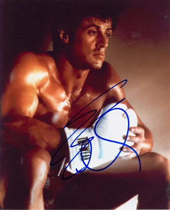 Sylvester Stallone autograph