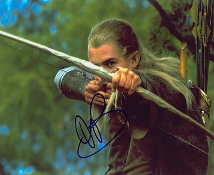 Orlando Bloom autograph