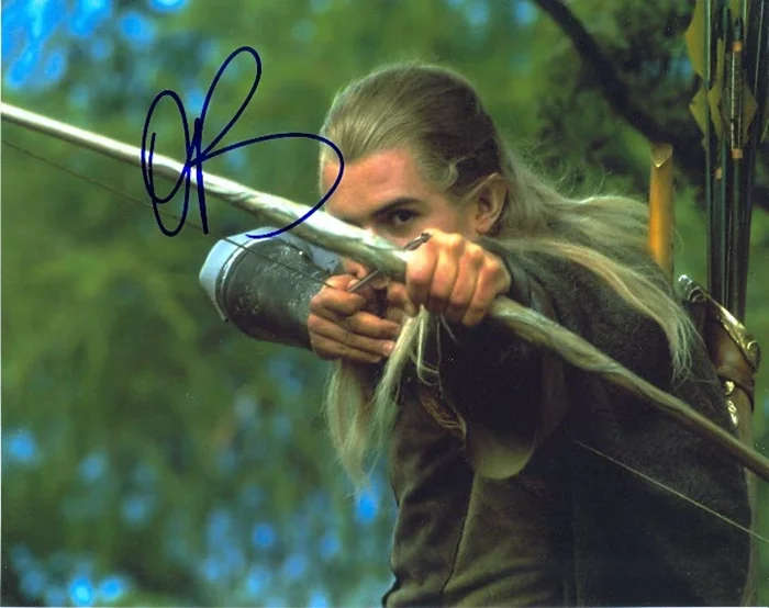 Orlando Bloom autograph