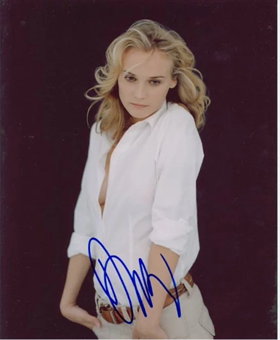 Diane Kruger autograph