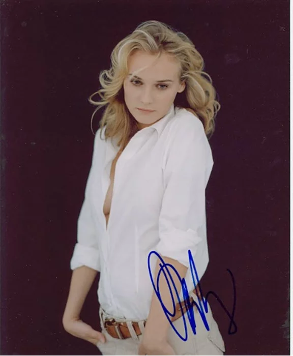 Diane Kruger autograph