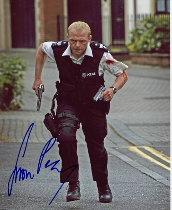 Simon Pegg autograph