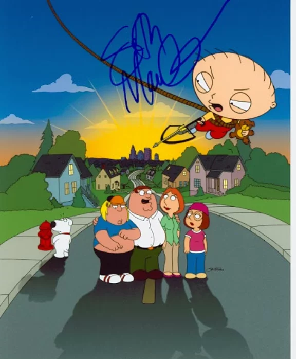 Seth MacFarlane autograph