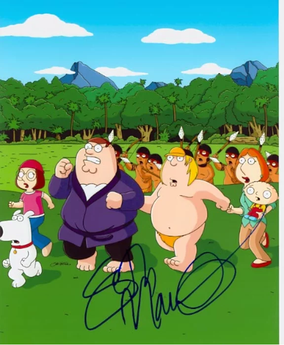 Seth MacFarlane autograph