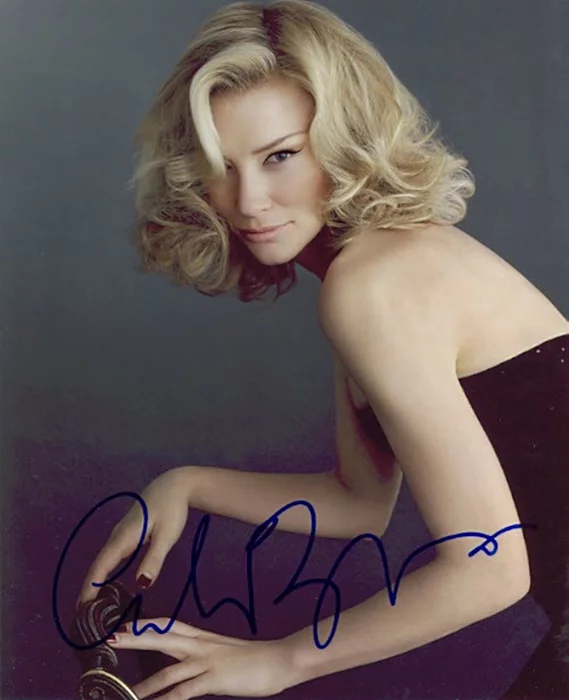 Cate Blanchett autograph