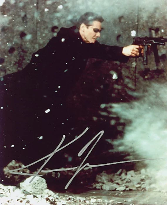 Keanu Reeves autograph