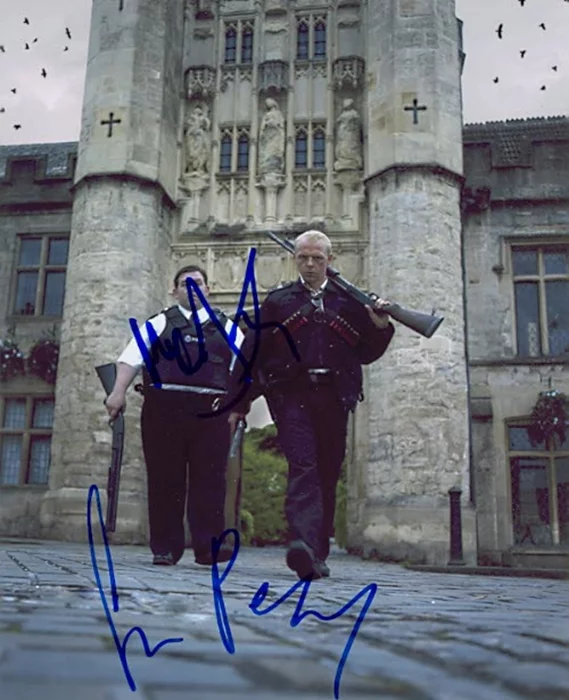 Hot Fuzz autograph