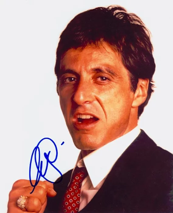 Al Pacino autograph