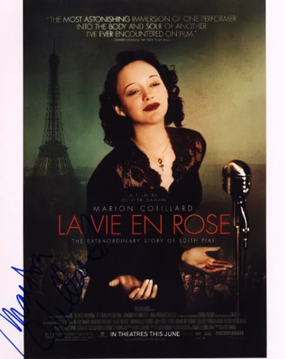 Marion Cotillard autograph