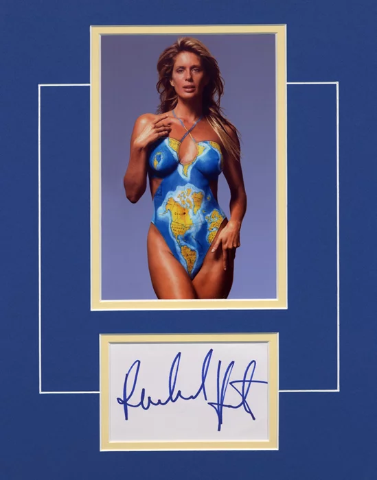 Rachel Hunter autograph