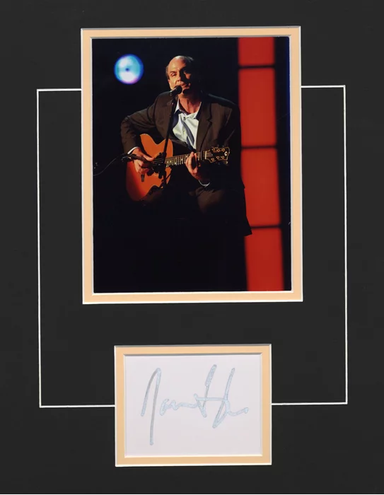 James Taylor autograph