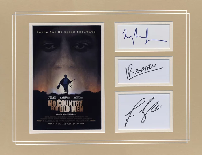 No Country For Old Men autograph