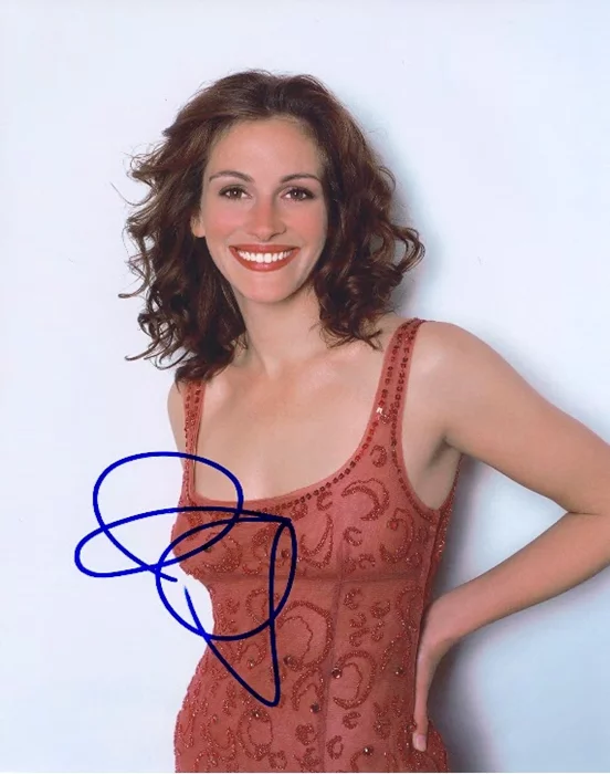Julia Roberts autograph
