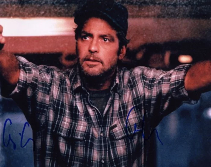 George Clooney autograph