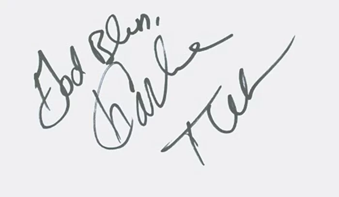 Charlene Tilton autograph