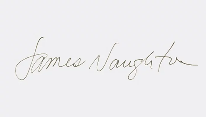 James Naughton autograph