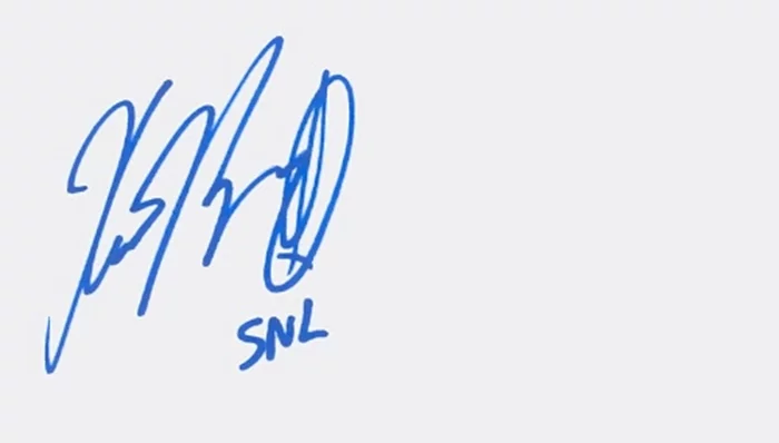 Kenan Thompson autograph