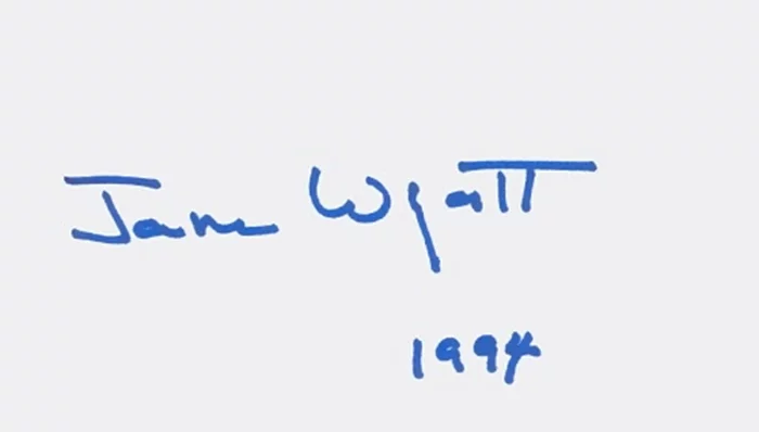 Jane Wyatt autograph