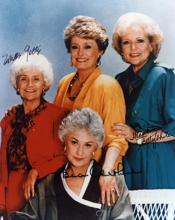 The Golden Girls autograph