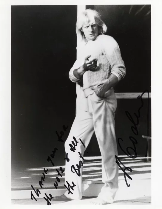 Alexander Godunov autograph