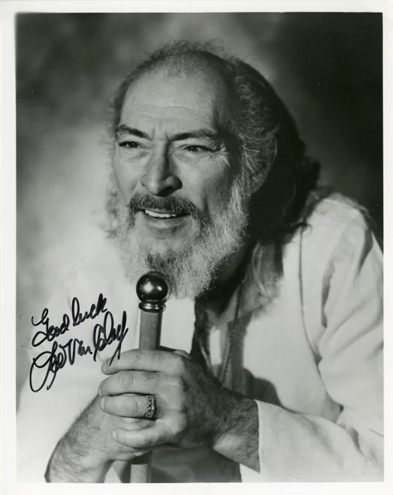 Lee Van Cleef autograph