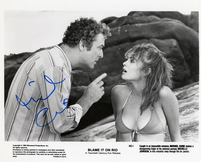 Michael Caine autograph