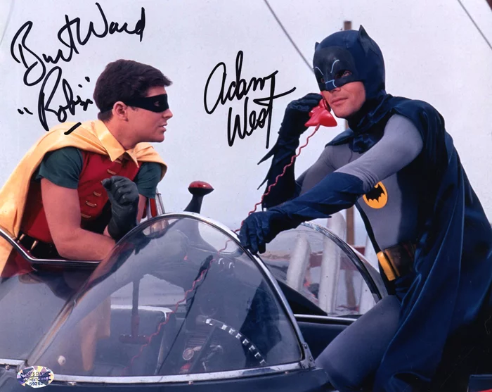 Batman autograph