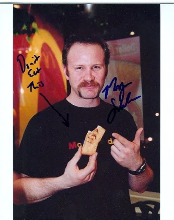 Morgan Spurlock autograph