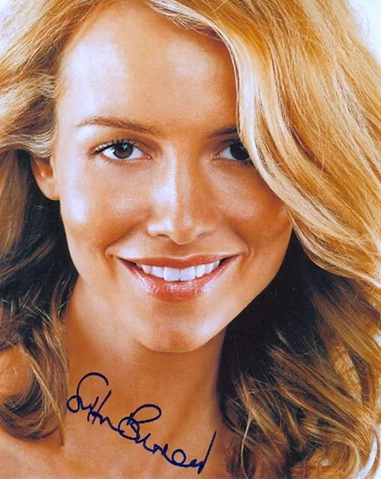 Saffron Burrows autograph