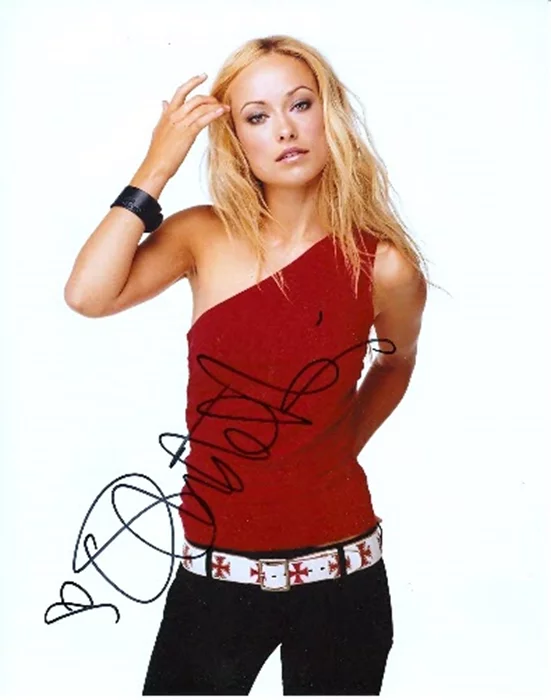 Olivia Wilde autograph