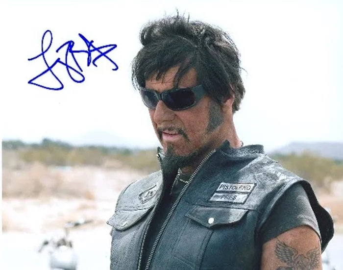 Larry Bishop autograph