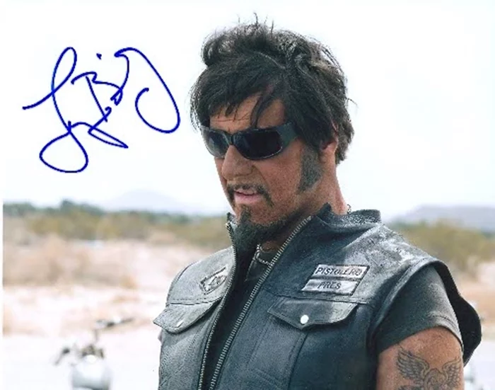 Larry Bishop autograph