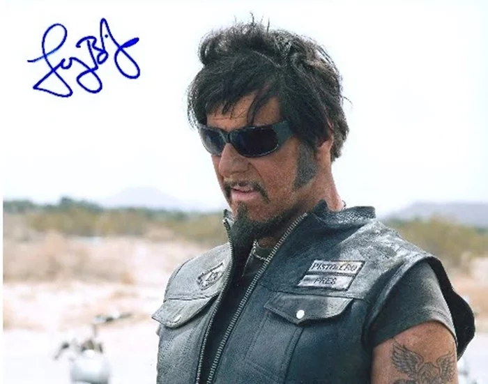 Larry Bishop autograph