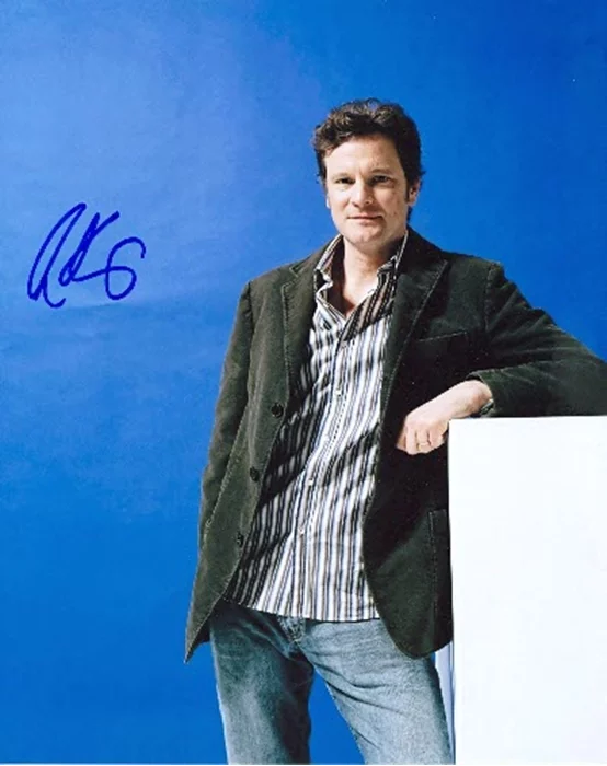 Colin Firth autograph