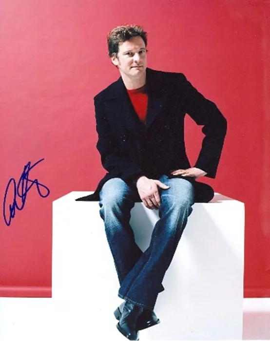 Colin Firth autograph