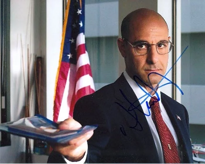 Stanley Tucci autograph