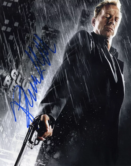 Bruce Willis autograph