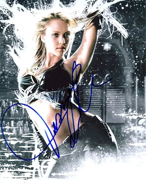 Jessica Alba autograph
