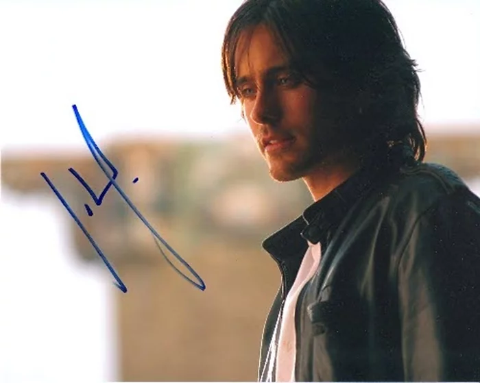 Jared Leto autograph